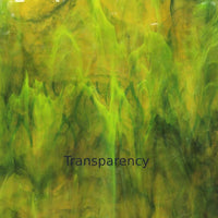 Glasplaat  Amber Groen Wazig