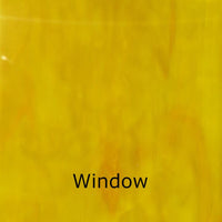 Glasplatte Intens Gelb