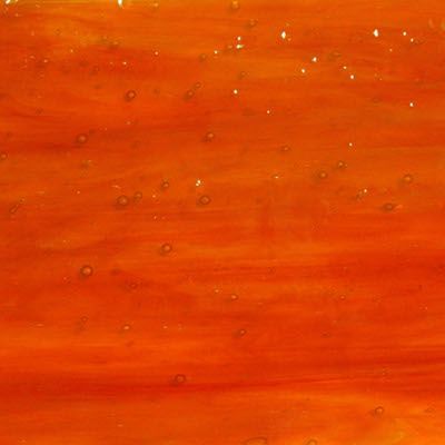 Glass Plate Flamingo Amber