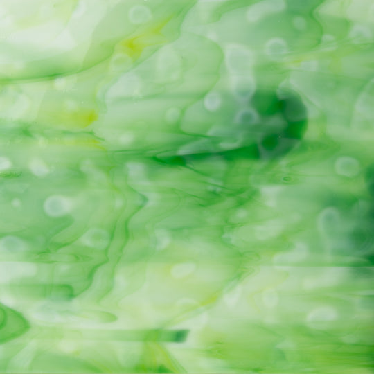 Glasplaat Zacht Groen Gehamerd
