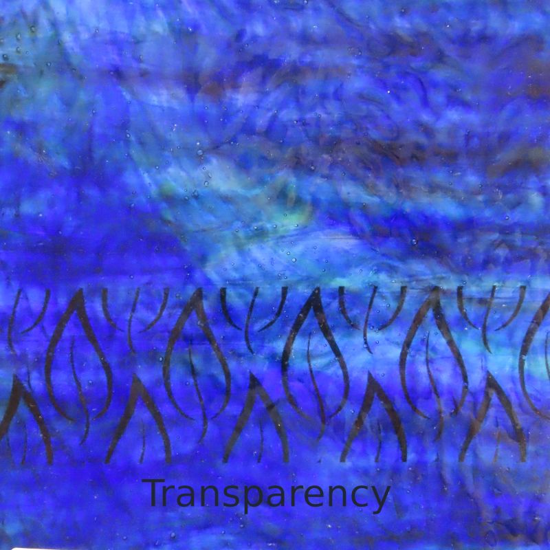 Glasplaat Marine Zacht Golvend