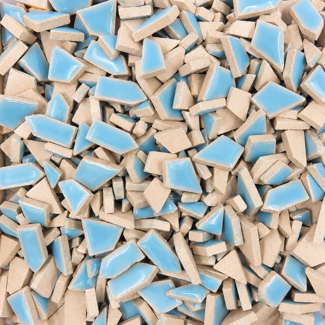 Mini Keramik-Puzzles Azur