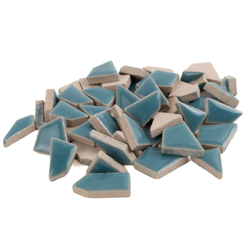 Mini Ceramic Puzzles Phthalo Green