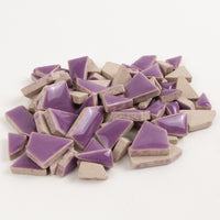 Mini Keramik-Puzzles violett