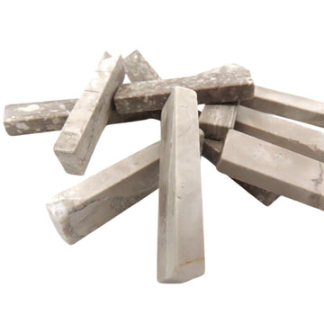 Varillas de mármol con veta de madera gris