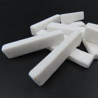 Varillas de mármol Blanco Cristal
