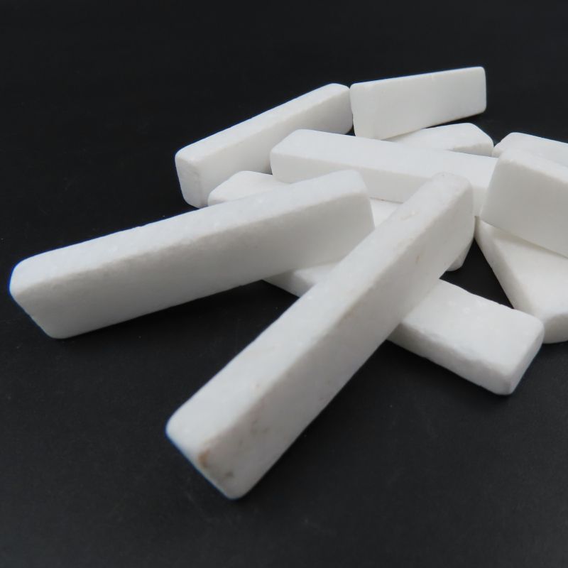 Varillas de mármol Blanco Cristal
