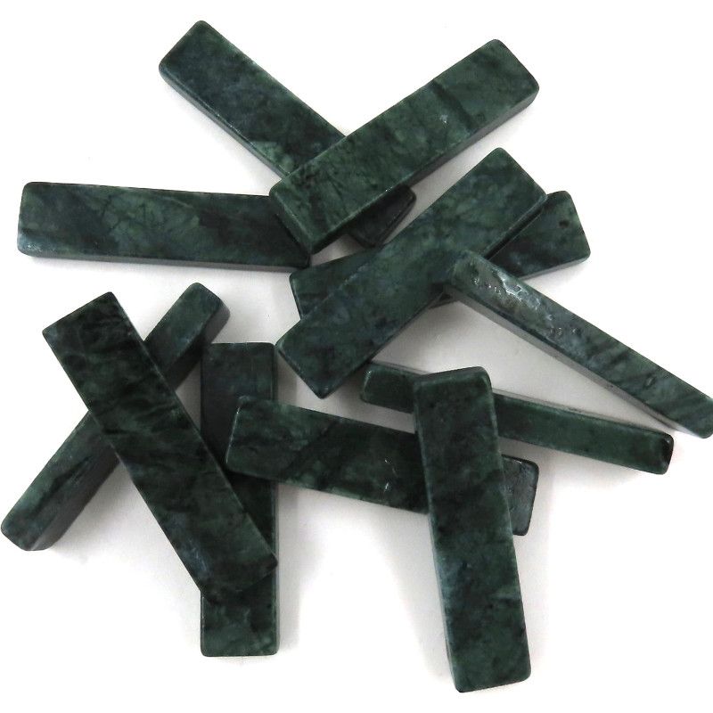 Varillas de mármol Verde Floral