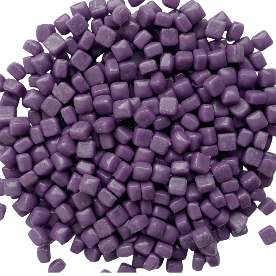 Micro Glass Cubes 4,8mm  Grape