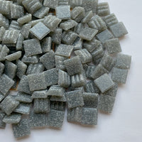 Glasmosaik 10mm  Eisweiß (lose)