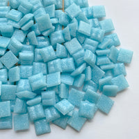 Glass Mosaic Tiles 10mm Ice White (loose)