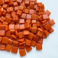 Skleněná mozaika 10 mm oranžová