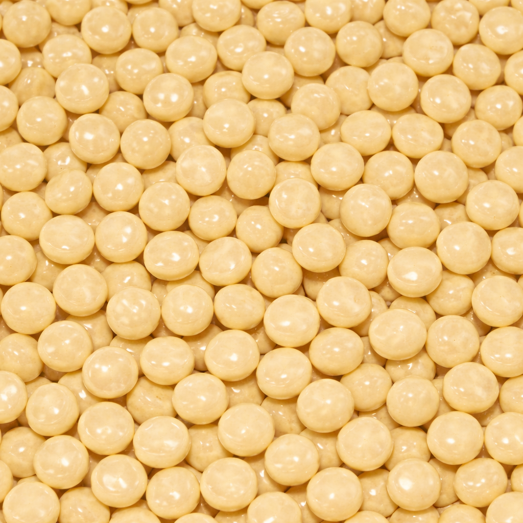 Mini Rondjes 8mm Crème