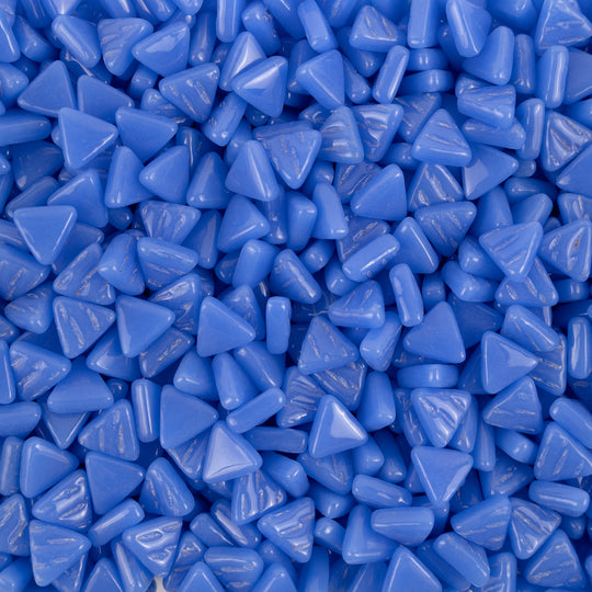 Mini Glasmozaïek Driehoek Blauw
