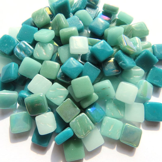 Ottoman 8mm Cyaan Mix