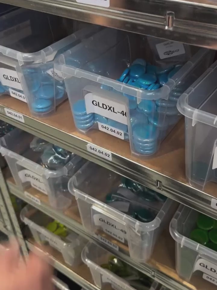 Glasnuggets XL 30-36mm Opal-Türkis