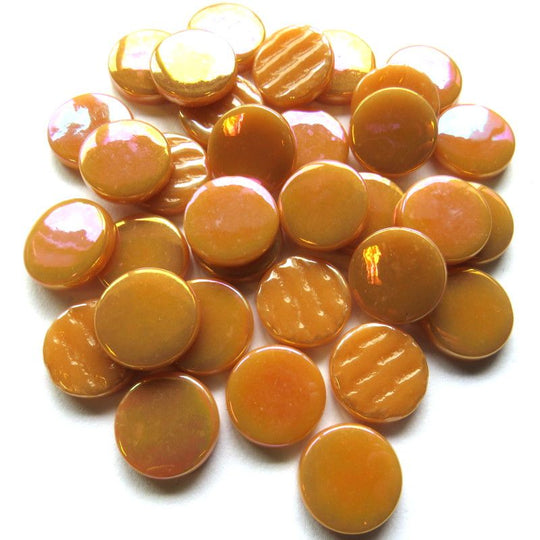Rounds Pearlised 18mm   Toffee