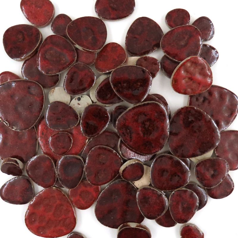 Kieselmosaik Weinrot (lose)