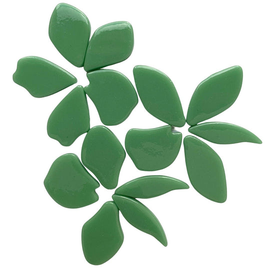 Bloemblaadjes Glas Weidegroen