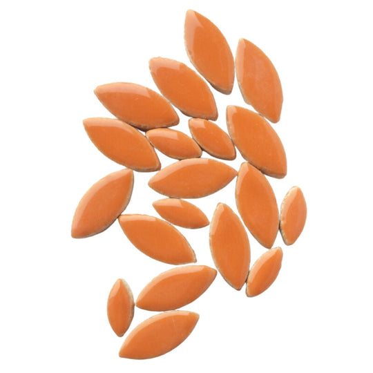 Mosaiksteinen Elipsenform  Orange