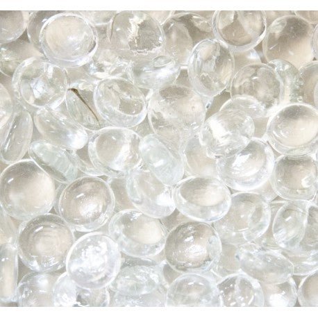 Glasdruppels  16-20mm Kristal