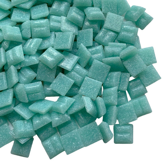 Glasmozaiek 10mm Caraïbisch Blauw