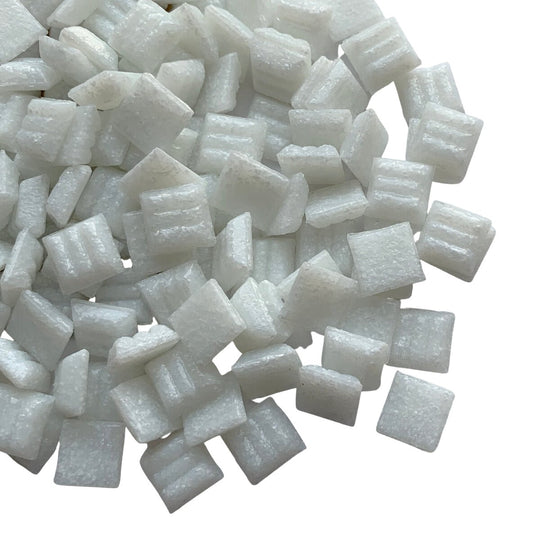 Glasmozaiek 10mm IJswit