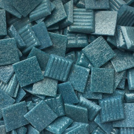 Murano Glass Mosaic 20mm  Pigeon Blue