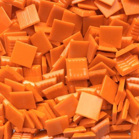 Murano Glass Mosaic 20mm  Orange