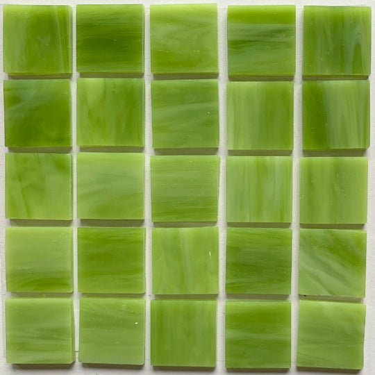 Glasmozaiek Tiffany Glacier 20mm Groene Thee