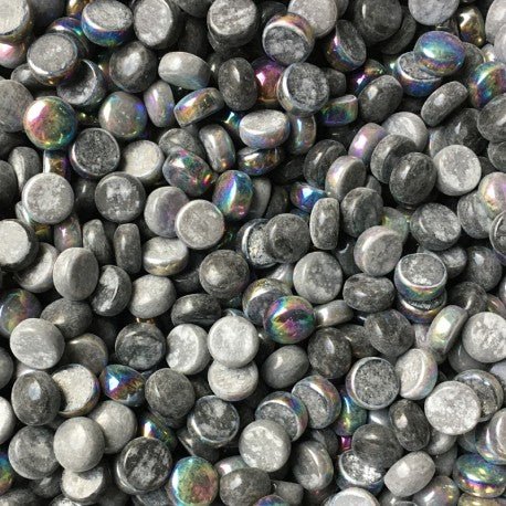 Glasnopjes 12mm Zwart Mix