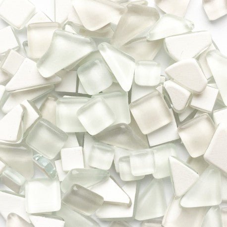 Soft Glas  Weiß-Mix