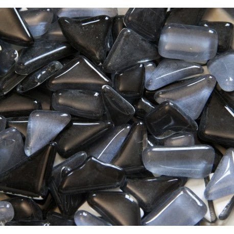 Soft Glas  Schwarzer Dahlien-Mix