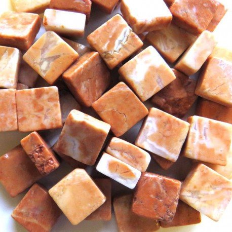 Marmor 10mm  Orange Rot