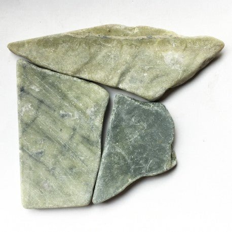 Marmor Polygonal Emerald Grün