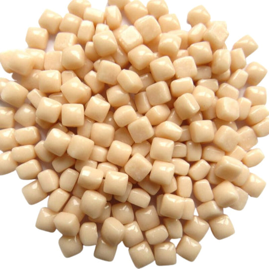 Micro Glass Cubes 4,8mm  Blush