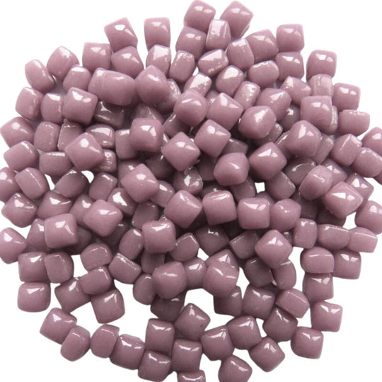 Micro Glass Cubes 4,8mm  Lilac