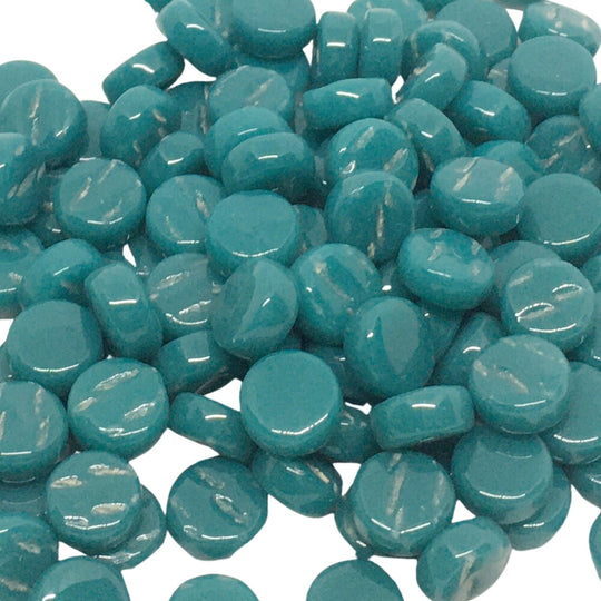 Dots 8mm  Dark Teal