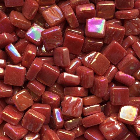 Ottoman Pearlised 8mm  Blood Red