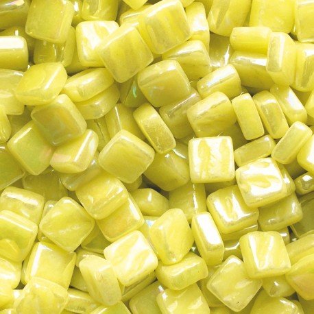 Ottoman Pearlised 8mm   Acid Yellow