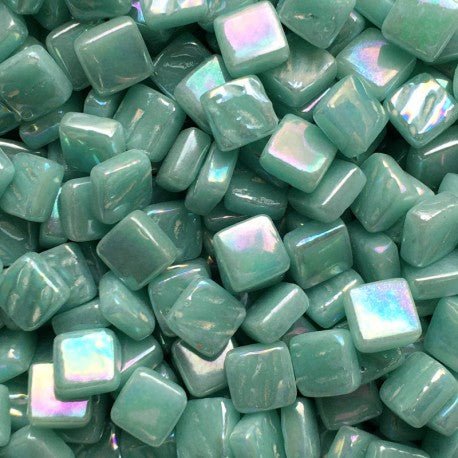 Ottoman Pearlised 8mm   Pale Teal