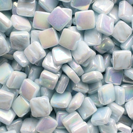 Ottoman Pearlised 8mm   Baby Aqua