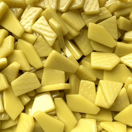 Ottoman Puzzles  Opal Yellow