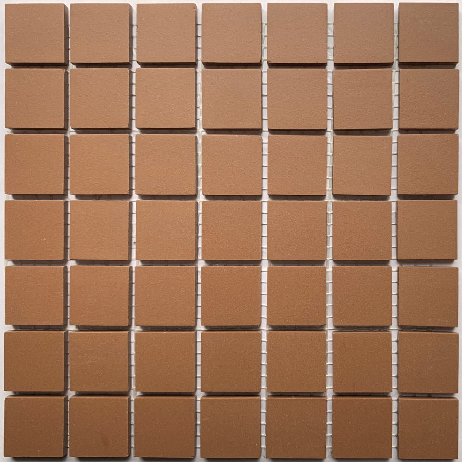 Winckelmans Havane – matte mozaïektegels van 20x20 mm op gaas