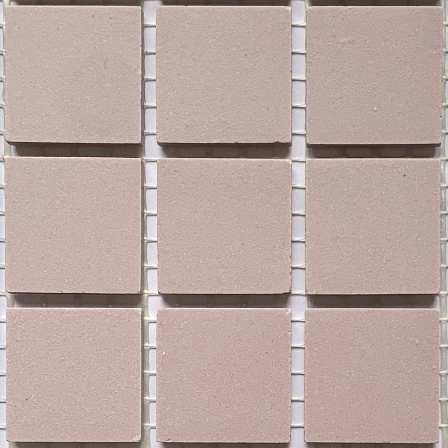 Winckelmans Parme – matte Mosaikfliesen im Format 20x20 mm auf Netz